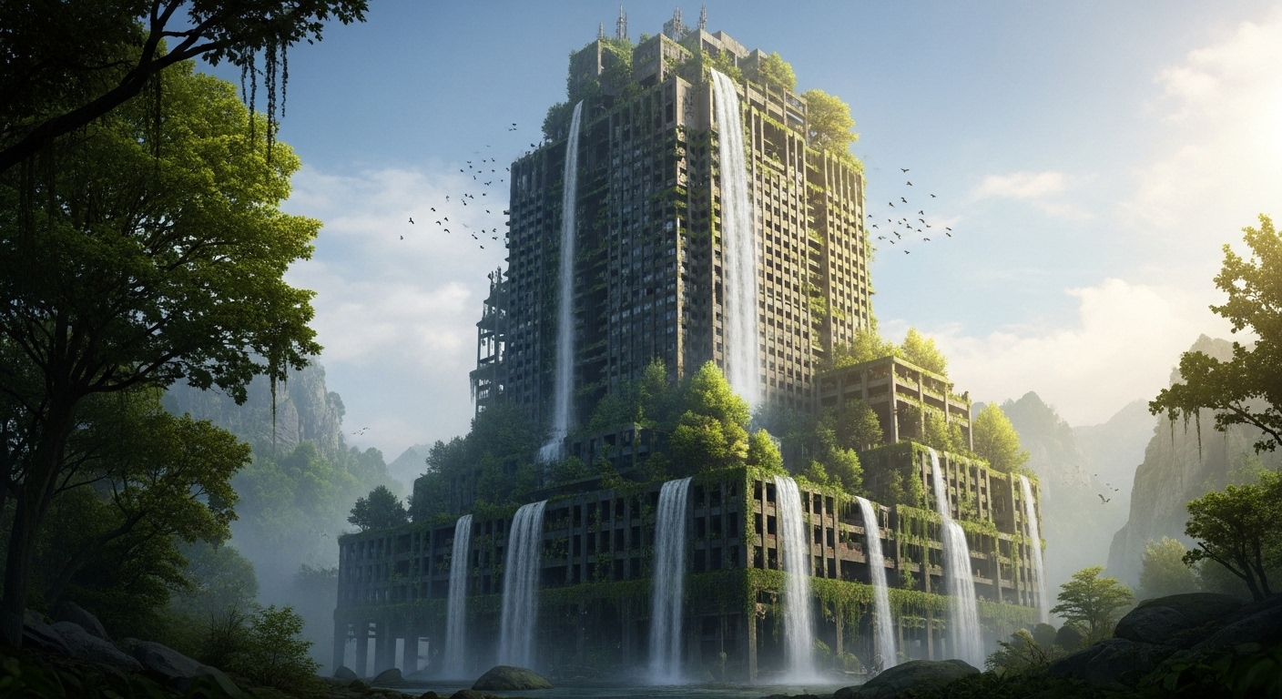 Nature Reclaiming a Skyscraper (Image)